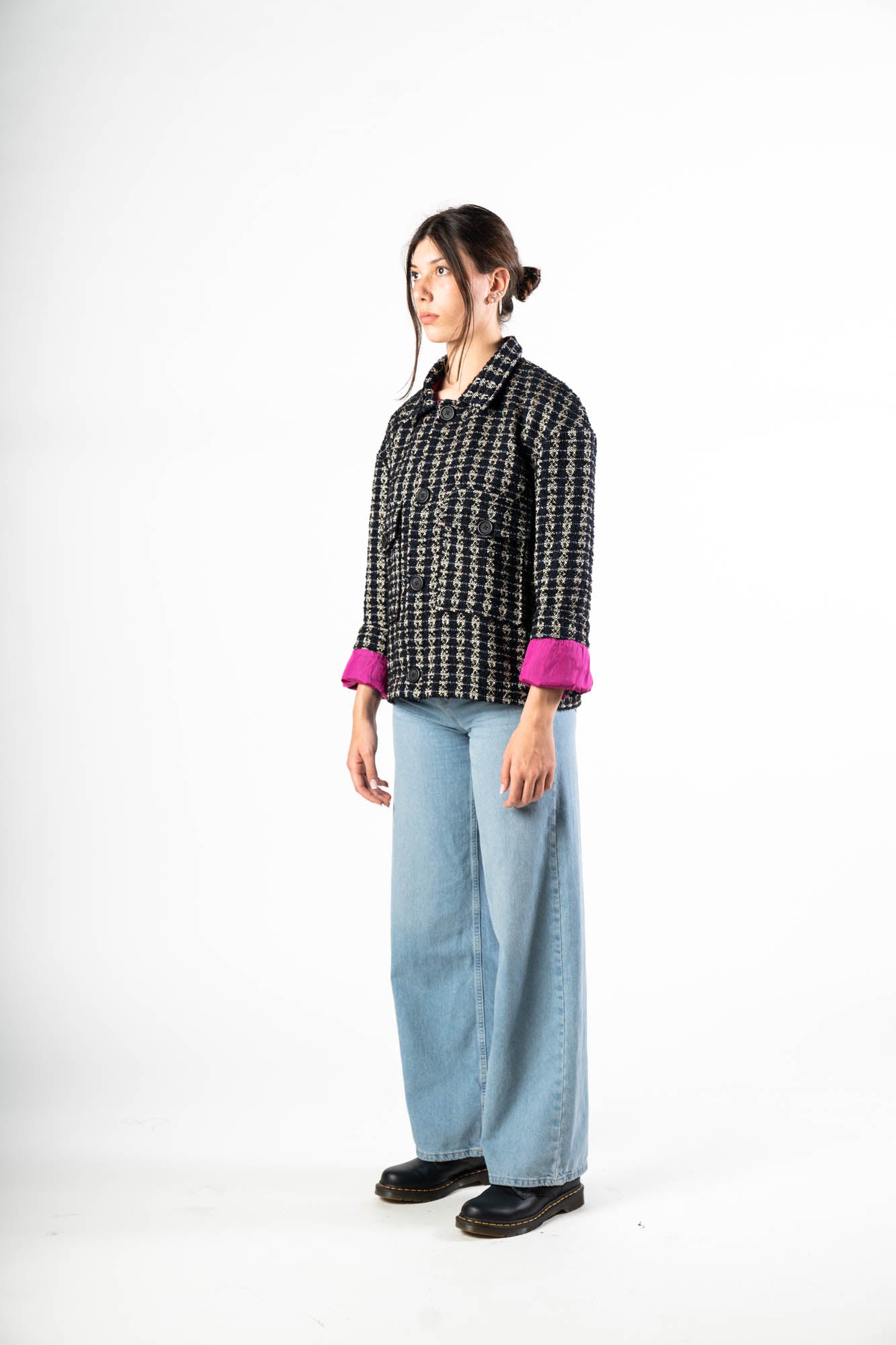 Biker Genderless oversize bouclè