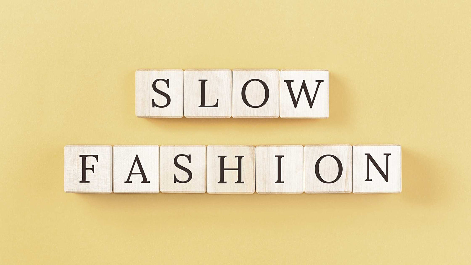 Slow fashion e fast fashion, qual è la differenza?