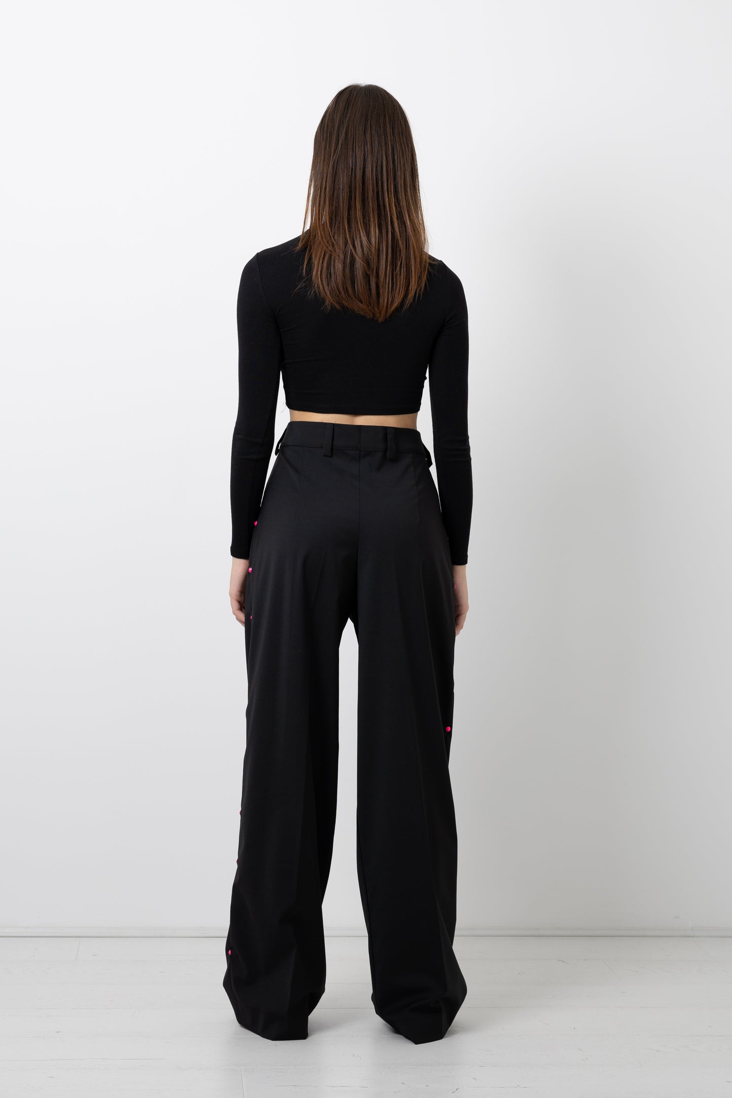 Pantaloni Genderless wide leg