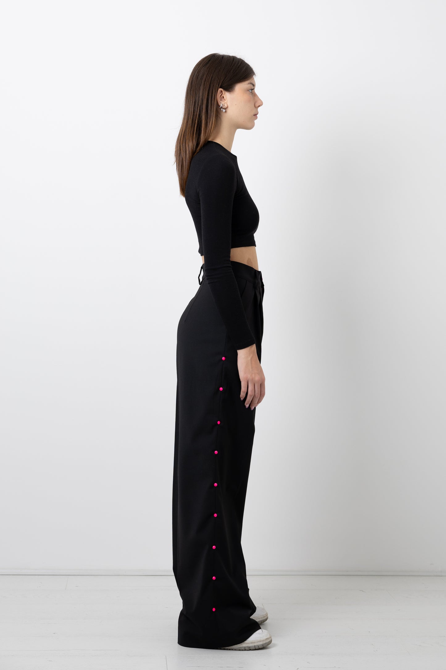 Pantaloni Genderless wide leg