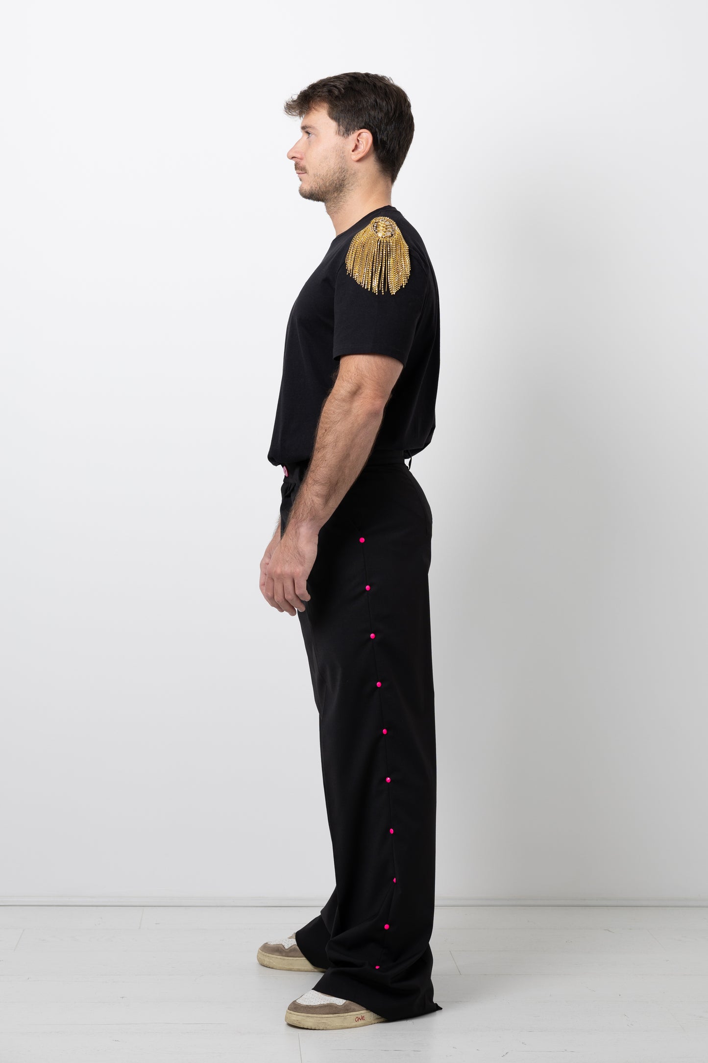 Pantaloni Genderless wide leg