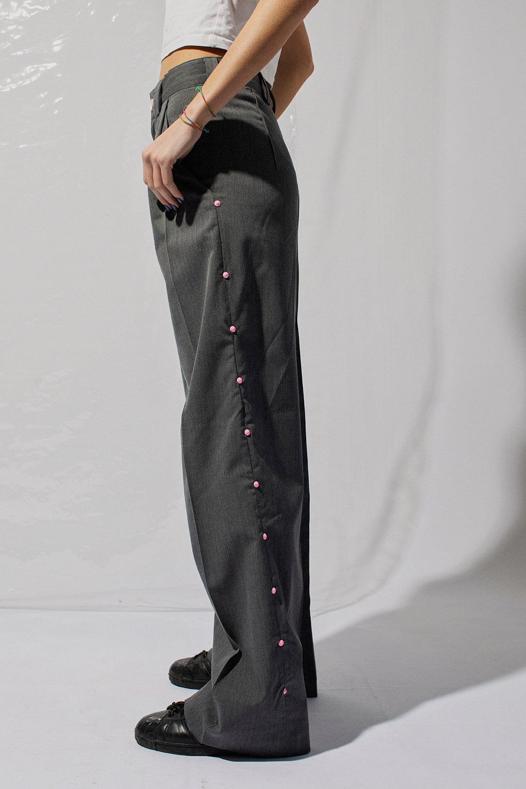 Pantaloni Genderless wide leg