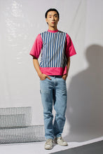 Carica l&#39;immagine nel visualizzatore di Gallery, Casacca Genderless Pink &amp; Stripes
